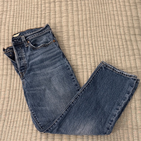 Levi's Denim - Levi's Women's Straight Leg Jeans - Blue